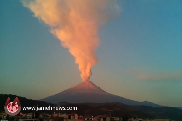 آتشفشان «پوپوکاپتل» در مکزیک فعال شد