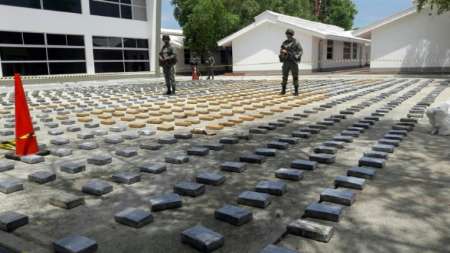 پلیس کلمبیا 700 کیلوگرم کوکائین را به مقصد کره جنوبی کشف کرد