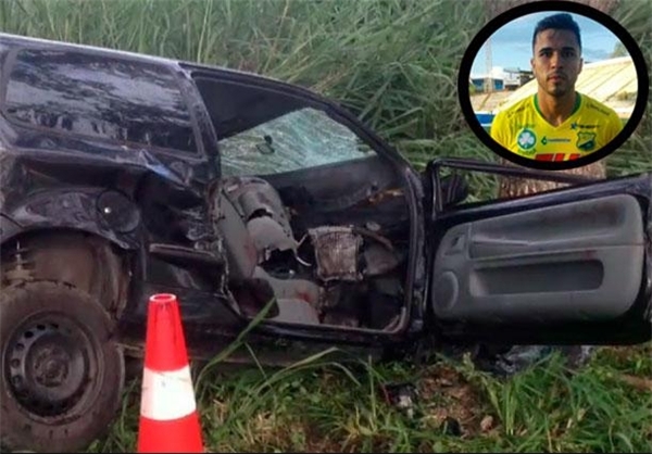 مرگ فوتبالیست آتلتیکو در سانحه وحشتناک رانندگی