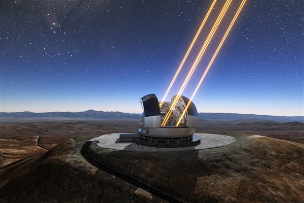 ساخت و ساز بزرگ‌ترین تلسکوپ نوری جهان آغاز شد