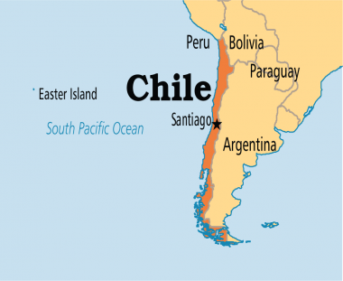 ۱۸ کامیونت در جنوب شیلی دچار حریق شدند