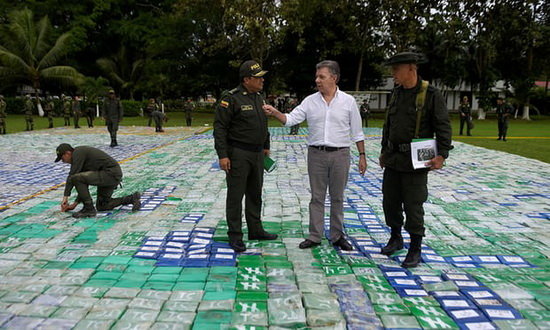کشف محموله ۱۲ تنی کوکائین در کلمبیا