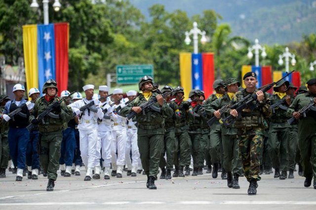 بازداشت ۹ نظامی ونزوئلا به اتهام خیانت و شورش