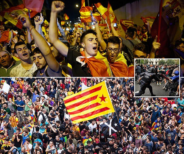 کاتالونیا در انتظار استقلال نفس‌های خود را حبس کرده است