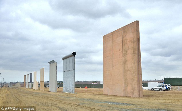 قصد ترامپ برای استفاده از بودجه پنتاگون برای ساخت دیوار مرزی با مکزیک