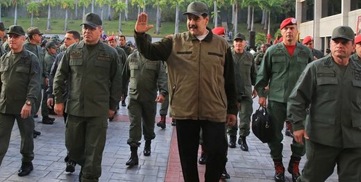 پیامی که ارتش ونزوئلا در پاسخ به تهدیدهای آمریکا فرستاد