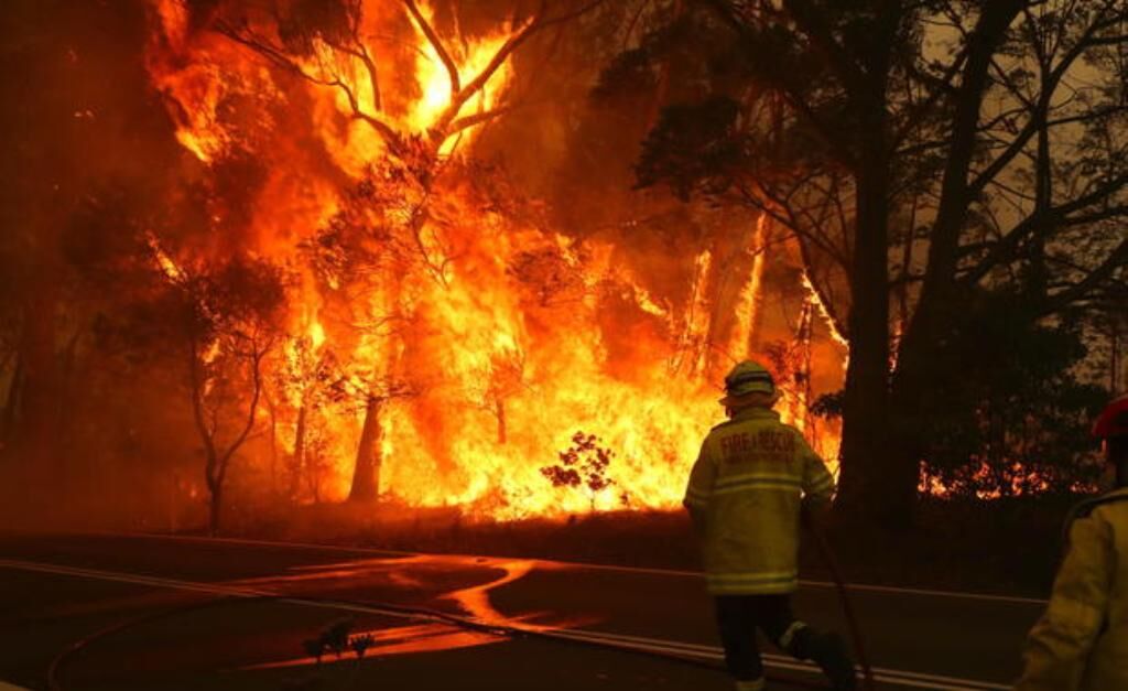 دود ناشی از آتش‌سوزی استرالیا در آسمان شیلی و آرژانتین