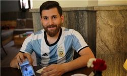 دعوت مسی آرژانتین از رضا پرستش مسی ایرانی