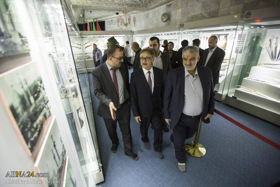 سفیر برزیل در حرم حضرت عباس(ع) حضور یافت + تصاویر