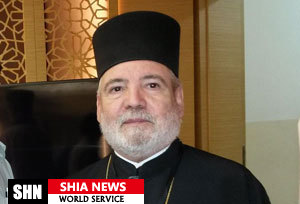 نماینده ارتدوکس اسپانیا و پرتغال به زیارت حرم مطهر امام حسین (ع) مشرف شد