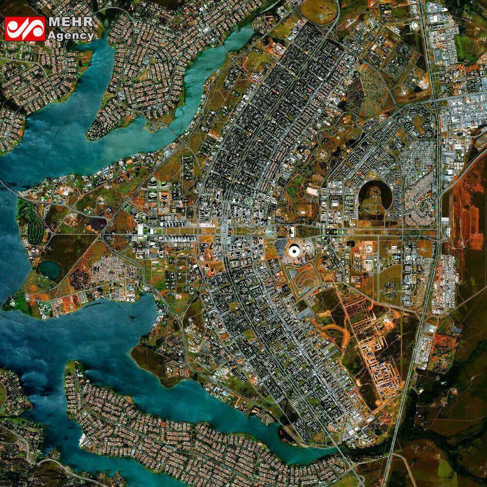 عکس/ پایتختی که به شکل هواپیما ساخته شد