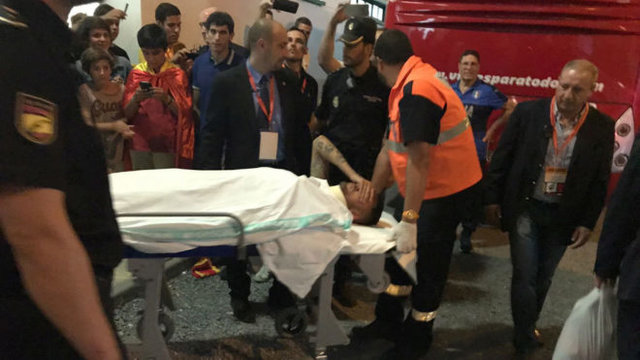 بازیکن رئال مادرید راهی بیمارستان شد