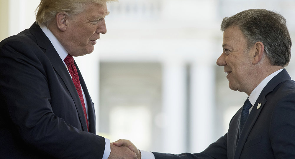 اوضاع ونزوئلا محور گفتگوی تلفنی روسای جمهور آمریکا و کلمبیا