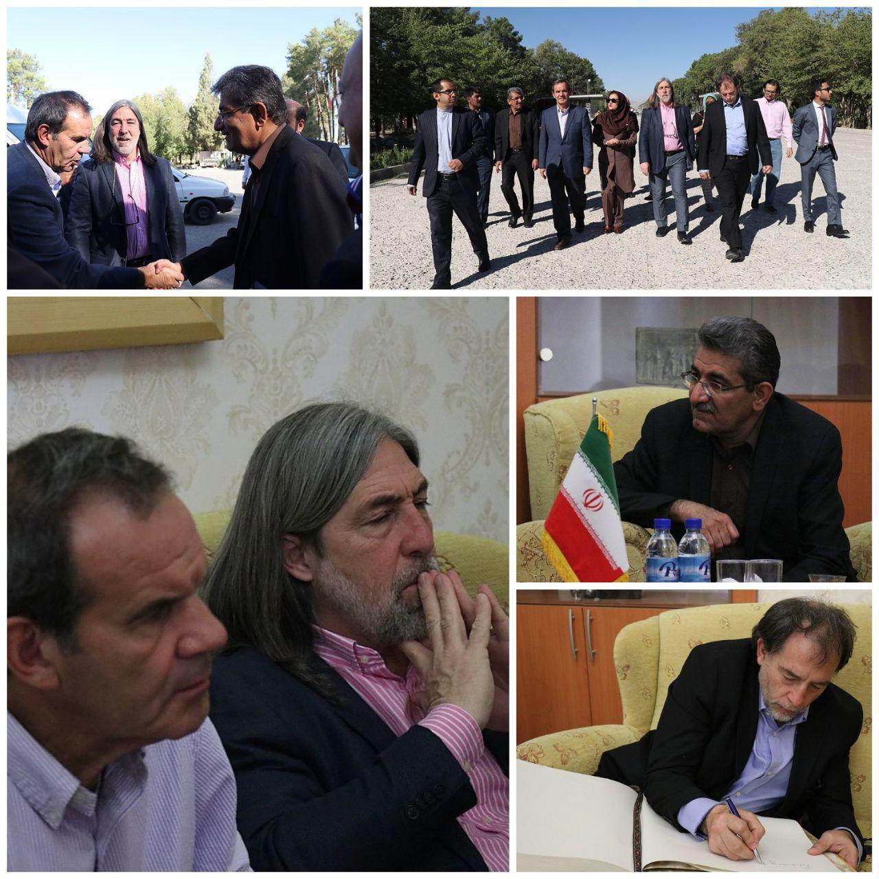 معاون مجلس سنای شیلی تمایل کشورش را برای تبادل فرهنگی با استان فارس اعلام کرد