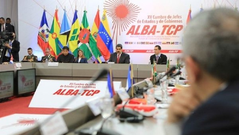 مقابله با مداخله واشنگتن در آمریکای لاتین، محور نشست آلبا