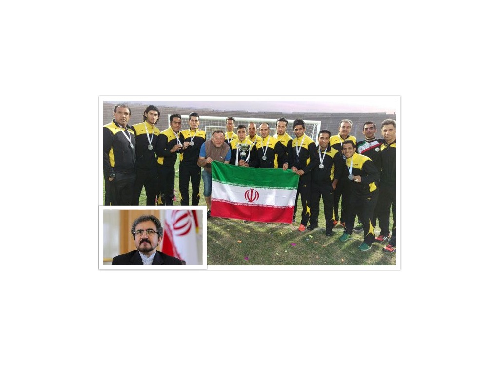 سخنگوی وزارت خارجه کسب مقام دوم تیم فوتبال جانبازان و معلولین کشور را تبریک گفت