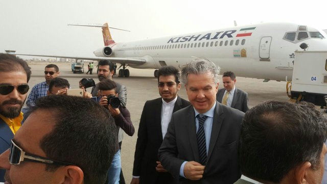 سفیر برزیل وارد آبادان شد