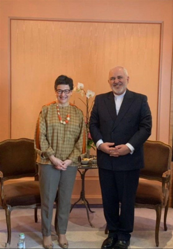 دیدار وزیر خارجه اسپانیا و ظریف